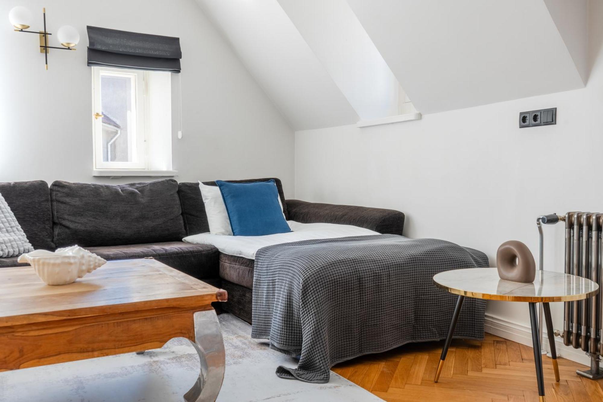 Lägenhet 2br 95m2 In Old Town With Free Parking And Sauna!